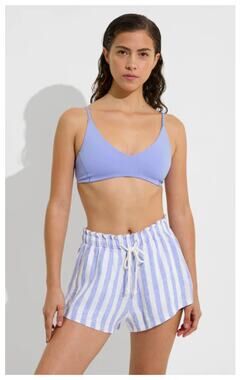 NWT LEFT ON FRIDAY Getaway Linen Cover-Up Short 2.5" Size Large